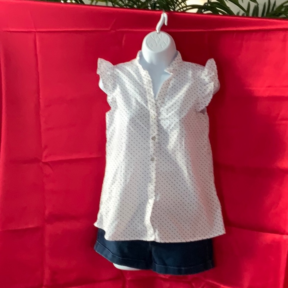 Two pieces: short and blouse